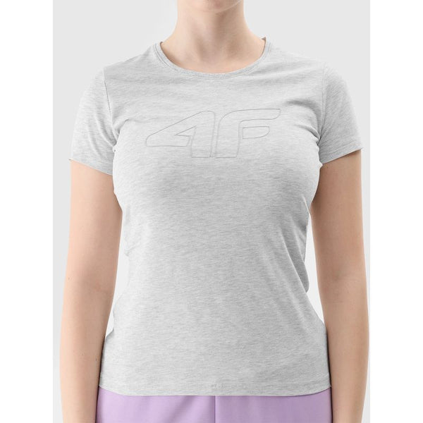 4f Women's slim T-shirt with logo 4FWSS24TTSHF1163-27M General