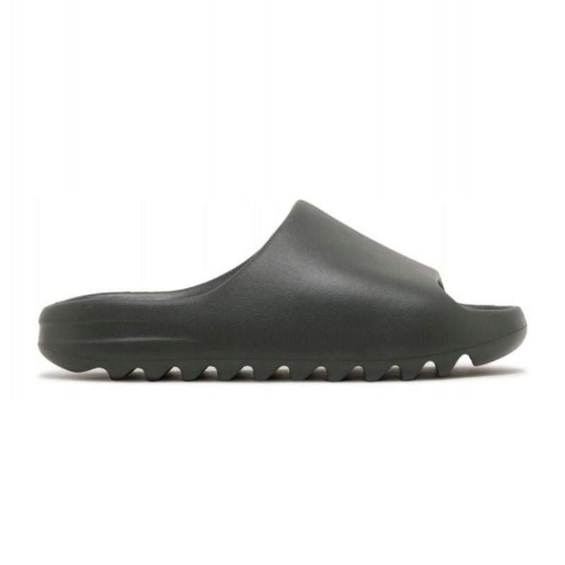 Adidas Men's Yeezy Slide Dark Onyx Slippers - fekete papucs