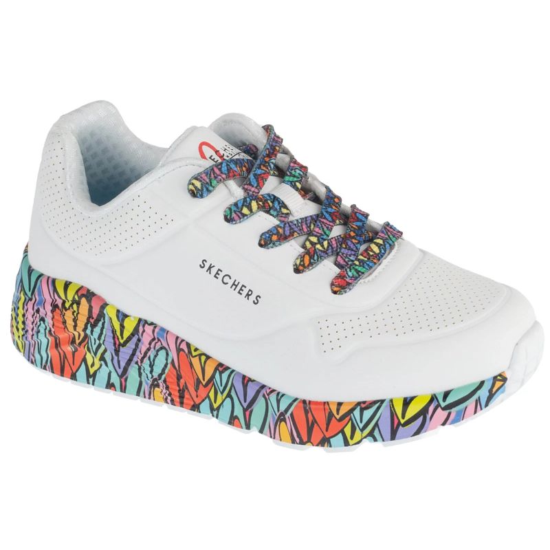 Skechers Uno Lite – Subtle Love White fehér utcai cipő 314088L-WMLT