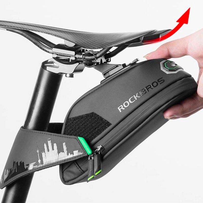 Rockbros C27-1 bicycle under the saddle - black fekete táska