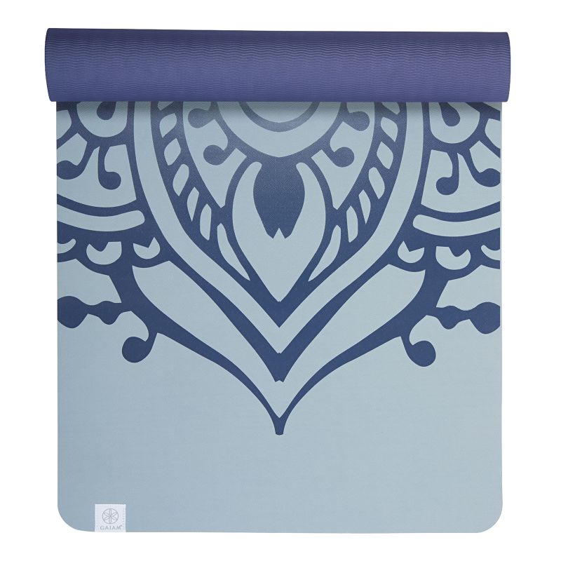 Gaiam Tpe Yoga Mat Dove Sundial Layers 6 Mm edzőfelszerelés 66307