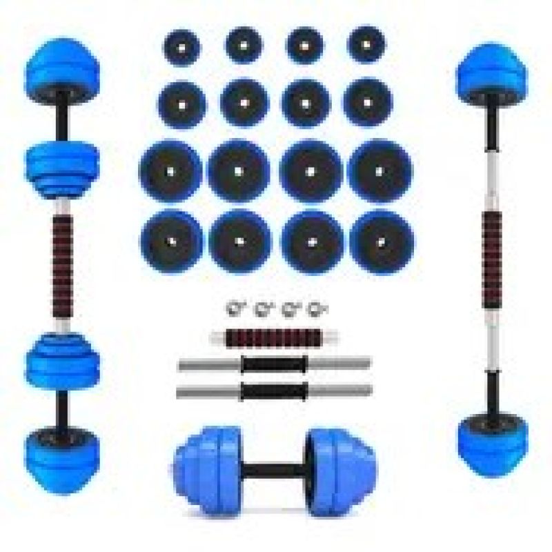 HMS SGG30 BAR 2-in-1 weight set (barbell and dumbbells) 30 kg póló 17-59-133