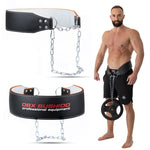 DBX Bushido Genuine Leather Dip Belt training belts, sachets, belts, bags