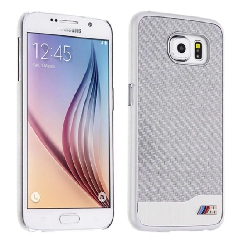 BMW Hardcase case for Samsung Galaxy S6 - ezüst nadrág