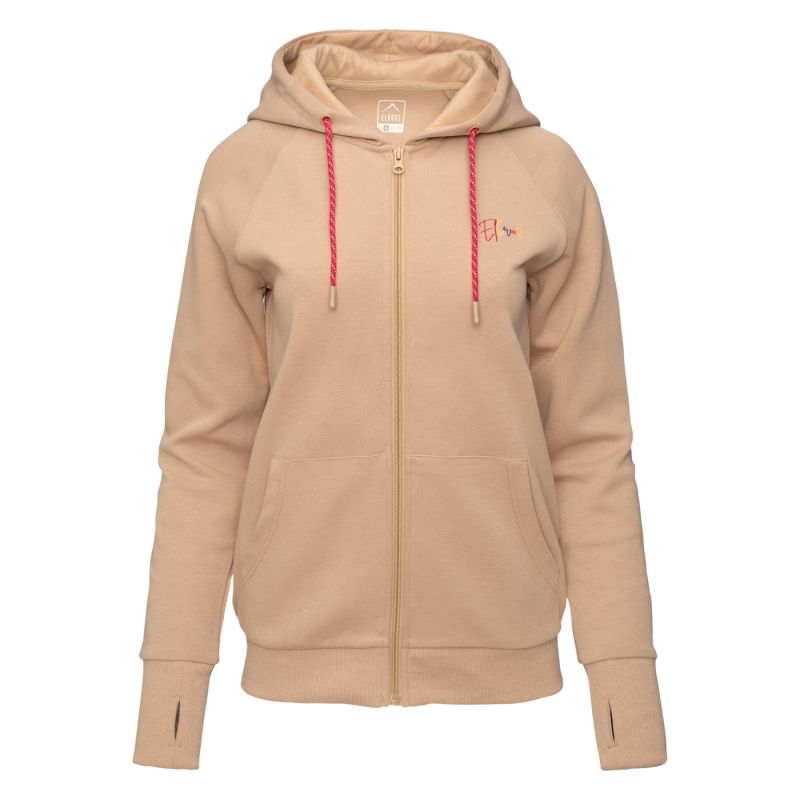 Elbrus Elbruz Runa II Sweatshirt W bézs pulóver