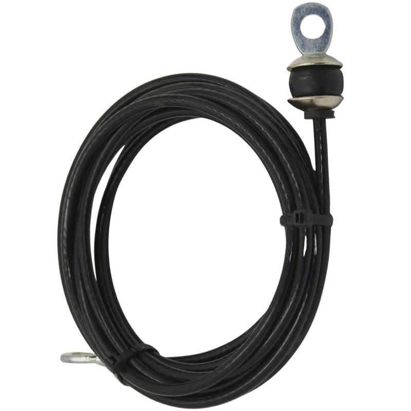 Enero Pro Atlas Rope 422cm Eyelet Steel Eyelet Rubber Bumper fekete védőfelszerelés GSP-1078823