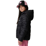 Girls' jacket 4F F0739 deep 4FJWSS26TDJAF0739 20S fekete clothing