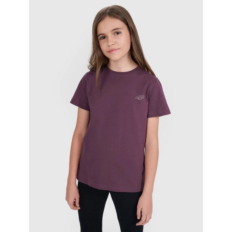 4f Regular plain T-shirt (SET OF 2) for children 4FJRAW25TTSHU3157-92S Ruházat