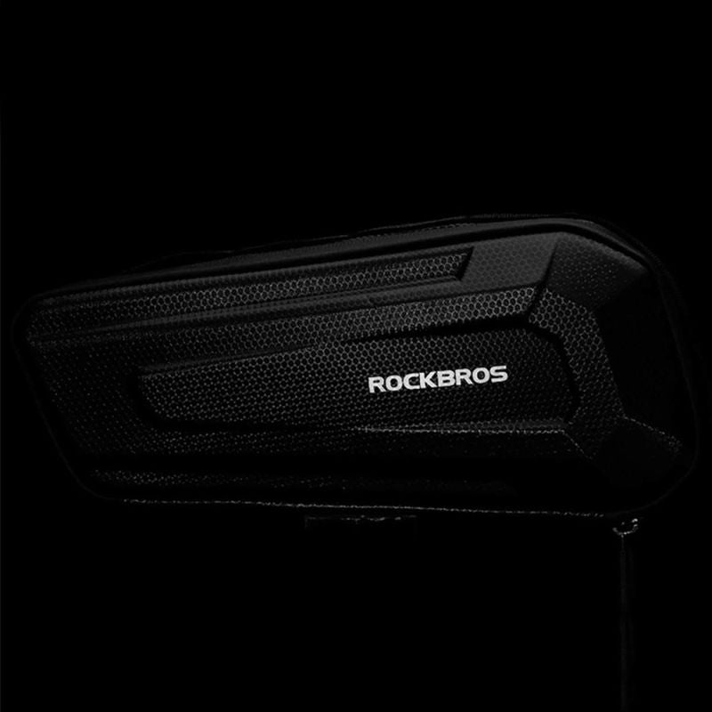 Rockbros B66 waterproof bicycle for frame - black 1.5 l táska