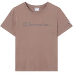 Champion Sleeve T-shirt Dark 119125 MS513 bézs női póló 119125MS513