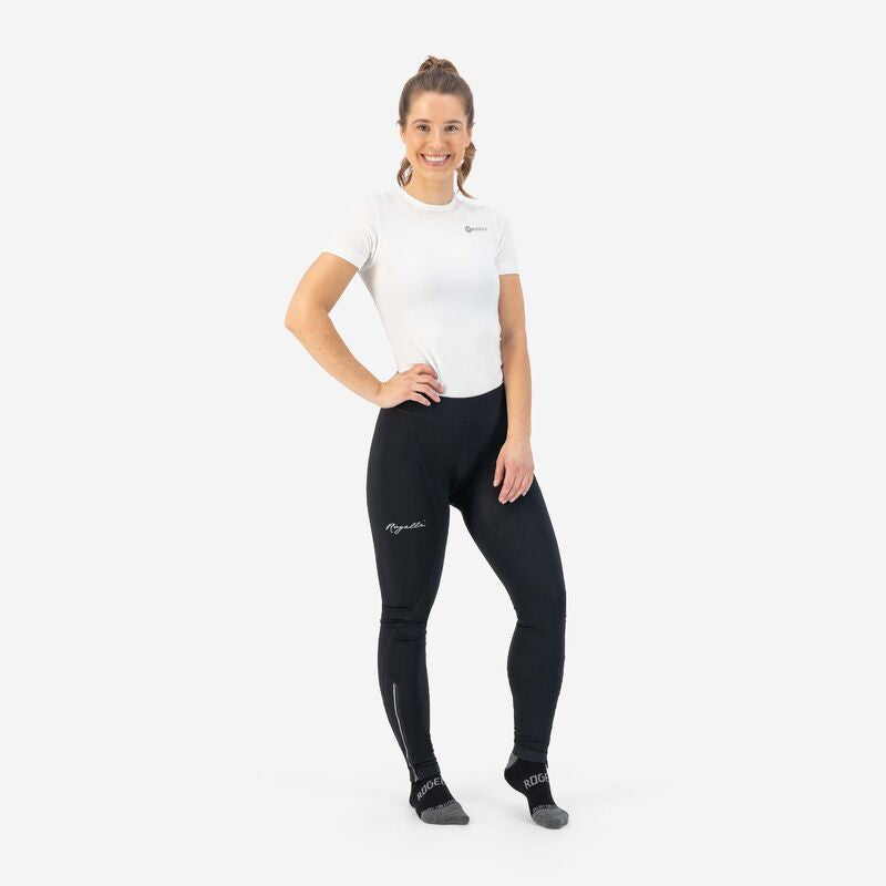 Rogelli women's skinny jeans CORE black fekete kerékpáros ruha SIROG351915.XL