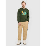 Men's casual cargo 4F 4FRAW25TTROM1690-83S nadrág
