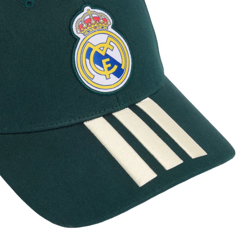 Adidas Real Madrid Cap Green młodzieżowa póló KQ9573
