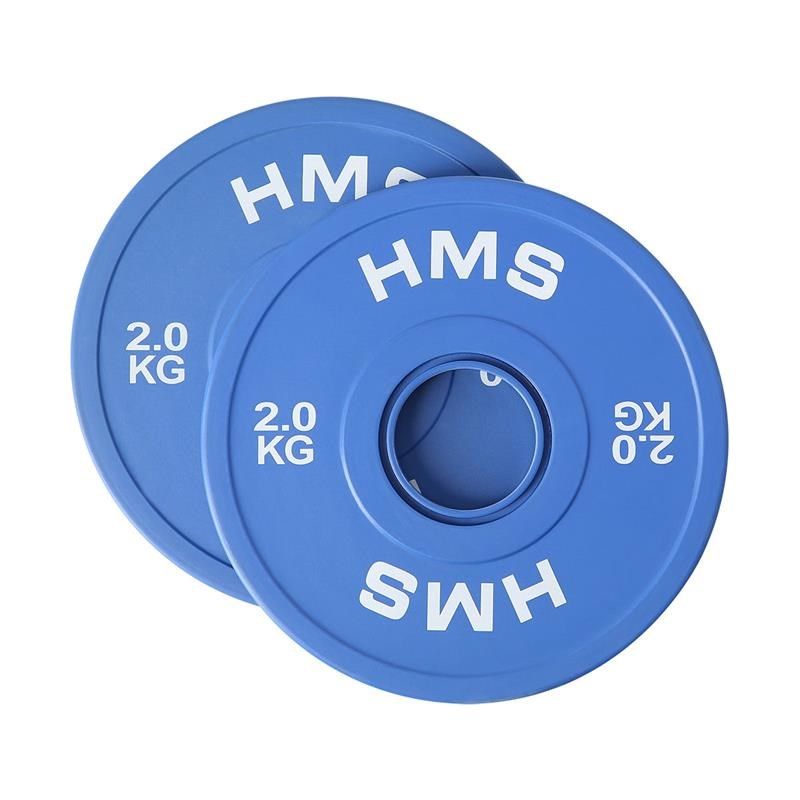 HMS Bumper Olympic Plate Set 2x (0.5kg, 1kg, 1.5kg, 2kg, 2.5kg) CBRS Set póló 17-61-097