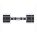 HMS Chrome dumbbells 2x7 kg CHD07 papucs 17-66-186