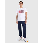 Men's regular printed T-shirt 4F 4FRAW25TTSHM3224-10S póló