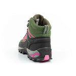 CMP Rigel women's trekking leather durable waterproof ankle boots green zöld cipő