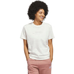 Adidas Cursive Wordmark Graphic Women's T-Shirt White 2xs póló