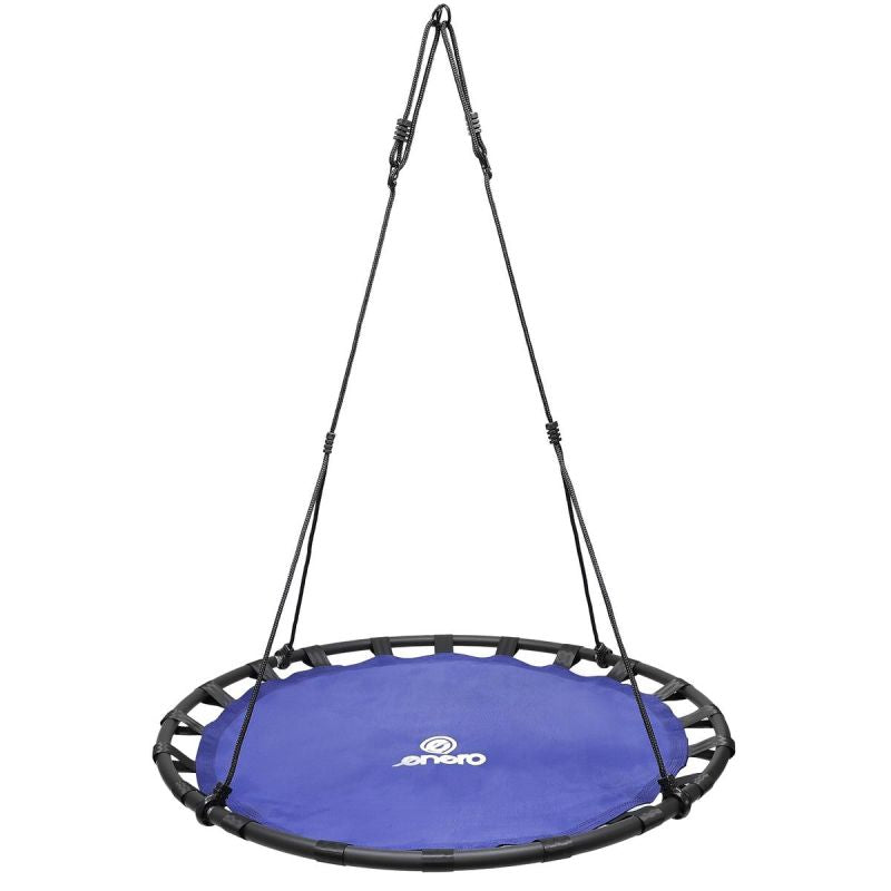 Enero Stork'S Nest Garden Swing 120cm Blue fekete furniture