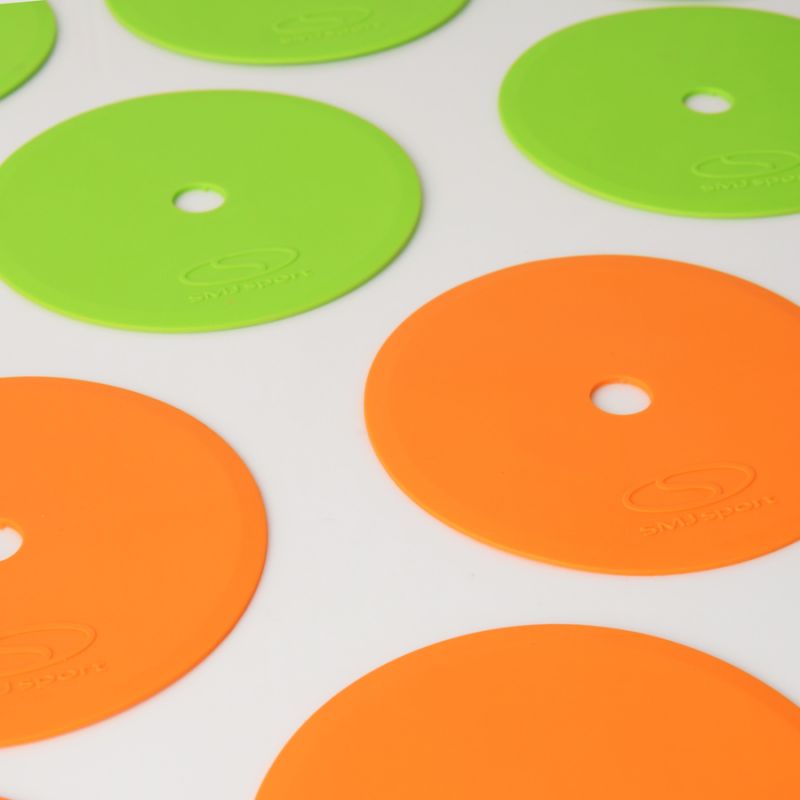 Smj Flat field markers - round 15 cm - 6x green 6x orange sport ZPO-OG Kiegészítő