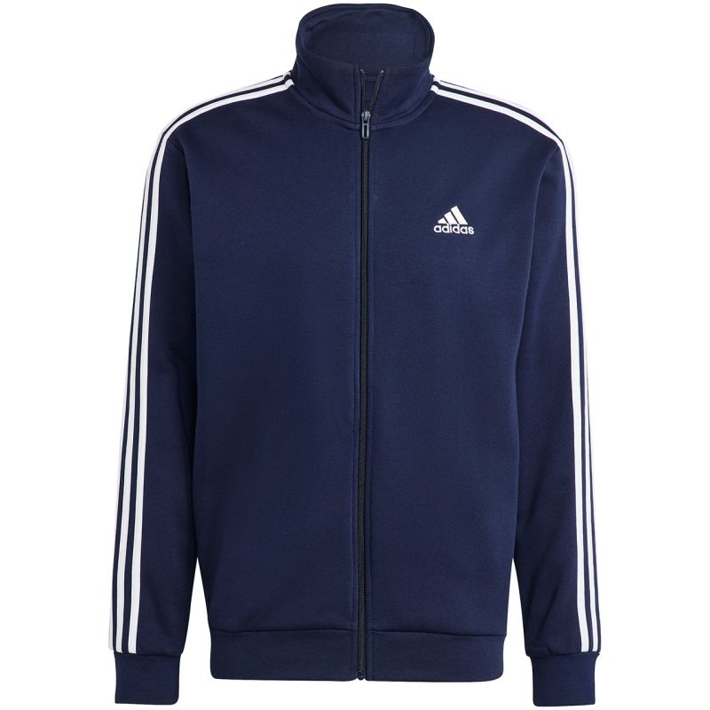 adidas Basic 3-Stripes Fleece M tracksuit IJ6064 Polár pulóver
