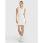 Women's ribbed knit mini dress 4F 4FRSS25TDREF188-11S ruha