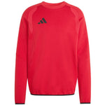 adidas Tiro 26 Travel Crew men's sweatshirt red KD3324 piros kapucnis pulóver