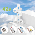 Rockbros 31210012002 bicycle bottle holder - white biały water bottles, training equipment