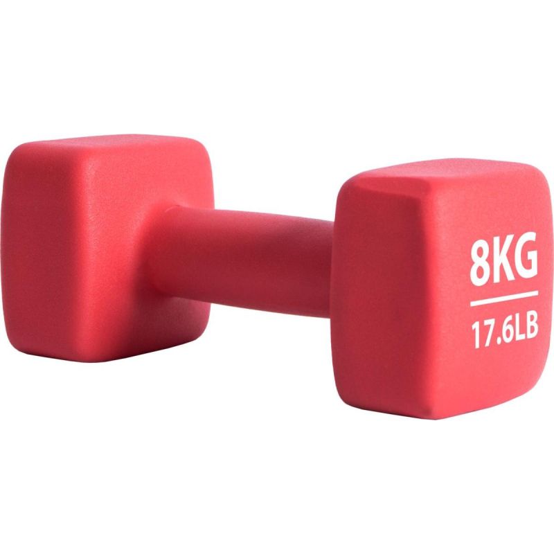 Pure 2 Improve NEOPRENE Dumbbell 8KG dumbbell, strength training equipment, training equipment