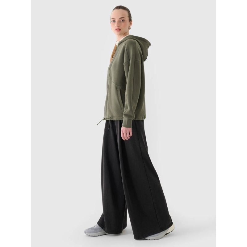 Women's sweatshirt with a hood, 4F 4FRAW24TSWSF2055-43S kapucnis pulóver