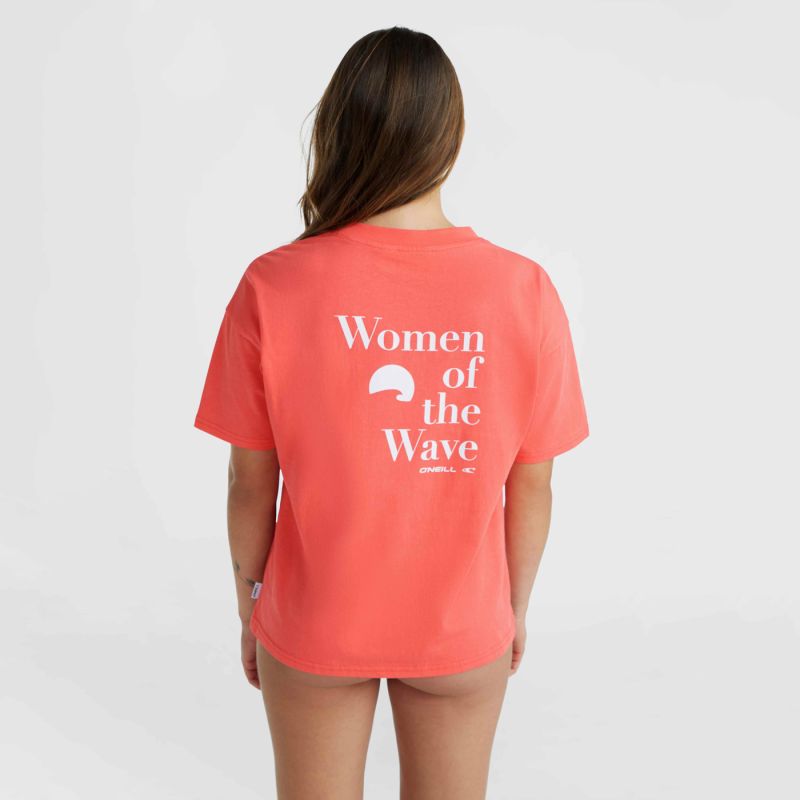 O'Neill Wow T-Shirt W piros póló