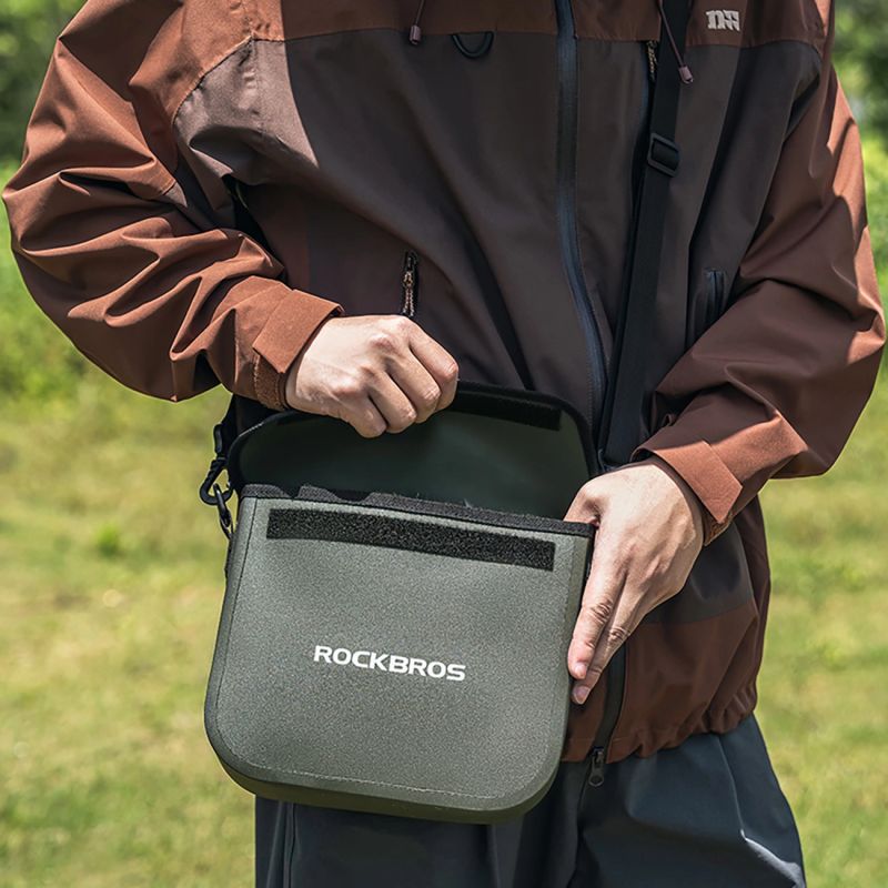 Rockbros Thermal Backpack with Insulation 20l - Green zöld backpacks, tourist equipment