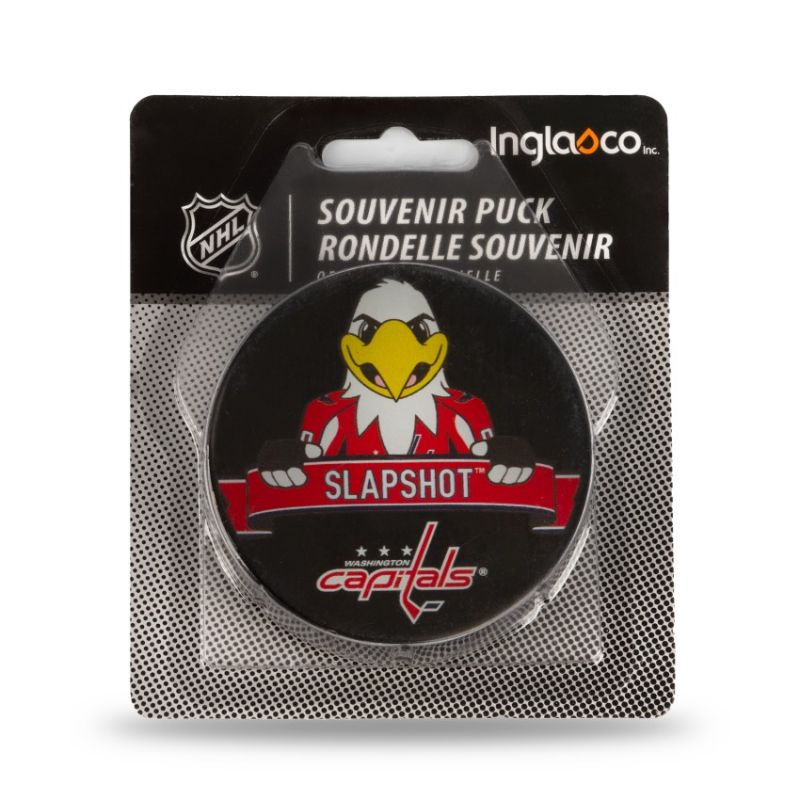 Inny Inglasco NHL Mascot Hockey Puck 510AN001901 Edzőfelszerelés fekete