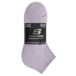 Skechers 5pk Unisex 1/2 Terry Qtr Crew Purple