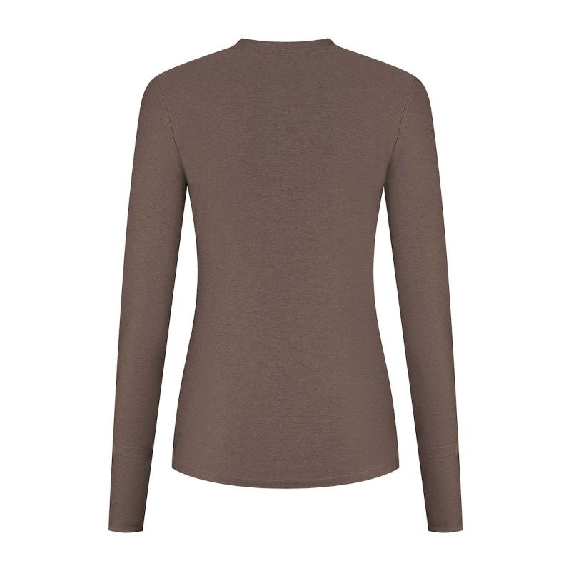 Rogelli DR ESSENTIAL running T-shirt mocha 2XL kerékpáros ruha SIRR2010001.960.2XL