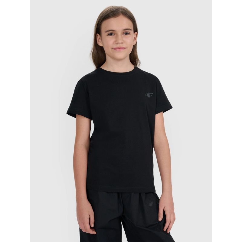 4f Regular plain T-shirt (SET OF 2) for children 4FJRAW25TTSHU3157-93S Ruházat
