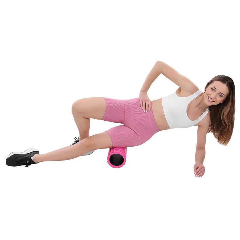 XQMAX PINK EXERCISE ROLLER 33x14.5CM 800G rózsaszín edzéssegítő GSP-7076939