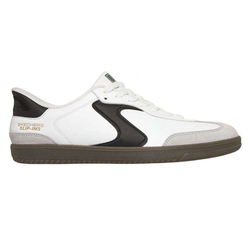 Skechers Slip-ins Hotshot - Relegate 254154-WBK White/Black fekete utcai cipő