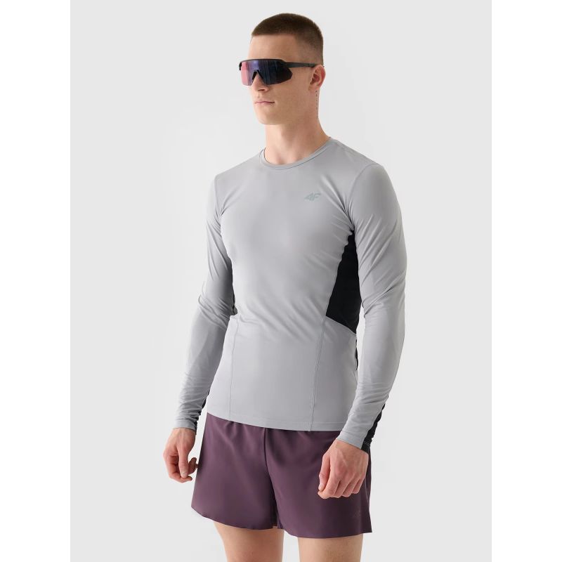 4f Men's quick-drying running longsleeve 4FWAW24TFLOM252-27S General