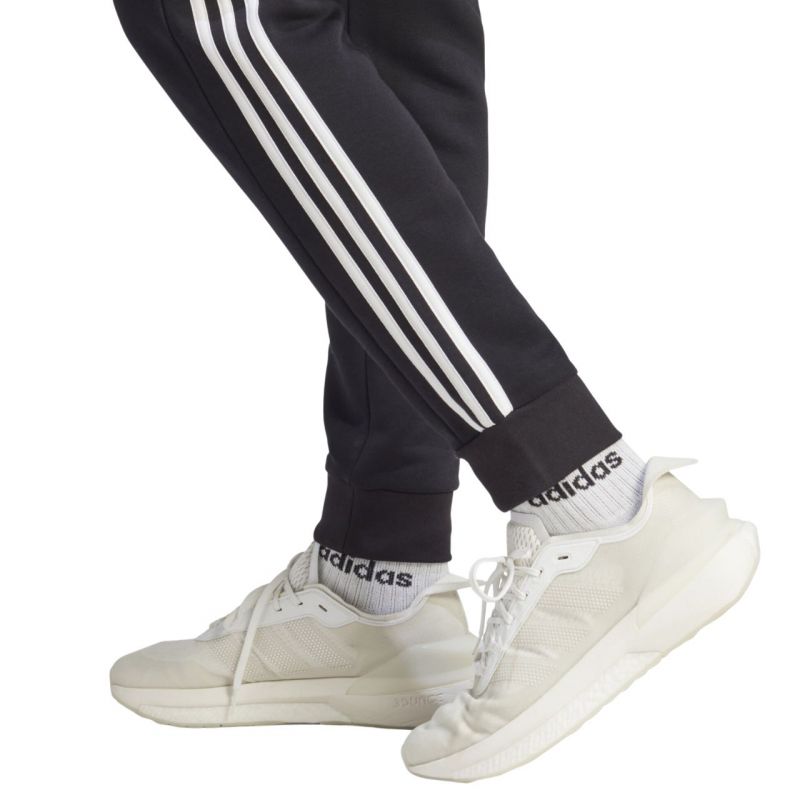 adidas Essentials Fleece 3-Stripes Tapered Cuff M IB4030 pants Polár pulóver