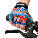 Meteor Safe City Junior Cycling Gloves színes kesztyű