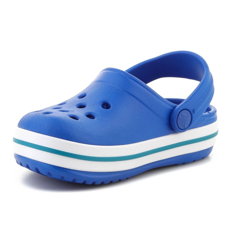 Crocs Crocband Kids Clog T Blue Bolt/Turbo Teal 207005-4pi