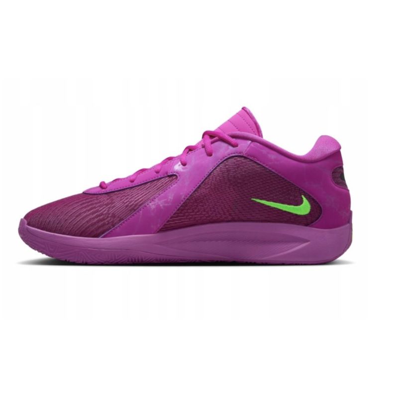 Nike Giannis Freak 6 BOLD BERRY/GREEN STRIKE-HYPER VIOLET purple zöld cipő