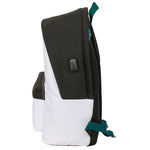 Real Madrid sports backpack with USB and laptop compartment double backpack wielokolorowy elektronika 612654820