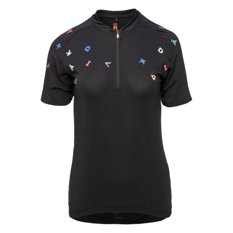 Radvik Delta W Cycling Jersey fekete póló