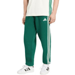 Adidas Men's Essentials 3-Stripes Fleece Tapered Cuffed Green zöld nadrág KY4129