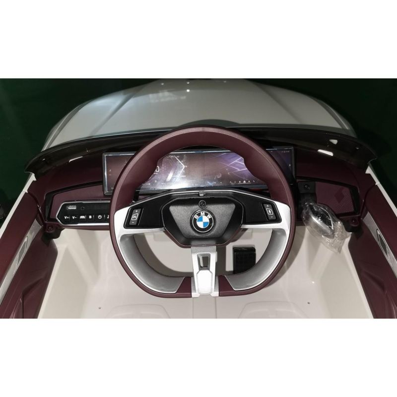 Enero BATTERY-POWERED CAR LICENSE BMW i4 WHITE fehér toys