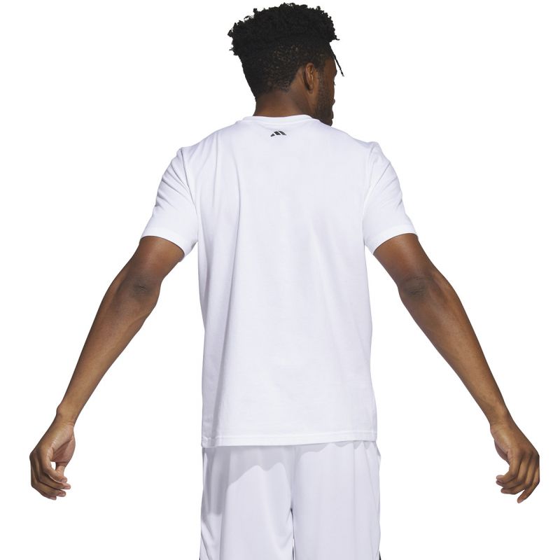 adidas Chain Net Basketball Graphic Tee M IC1861 Póló