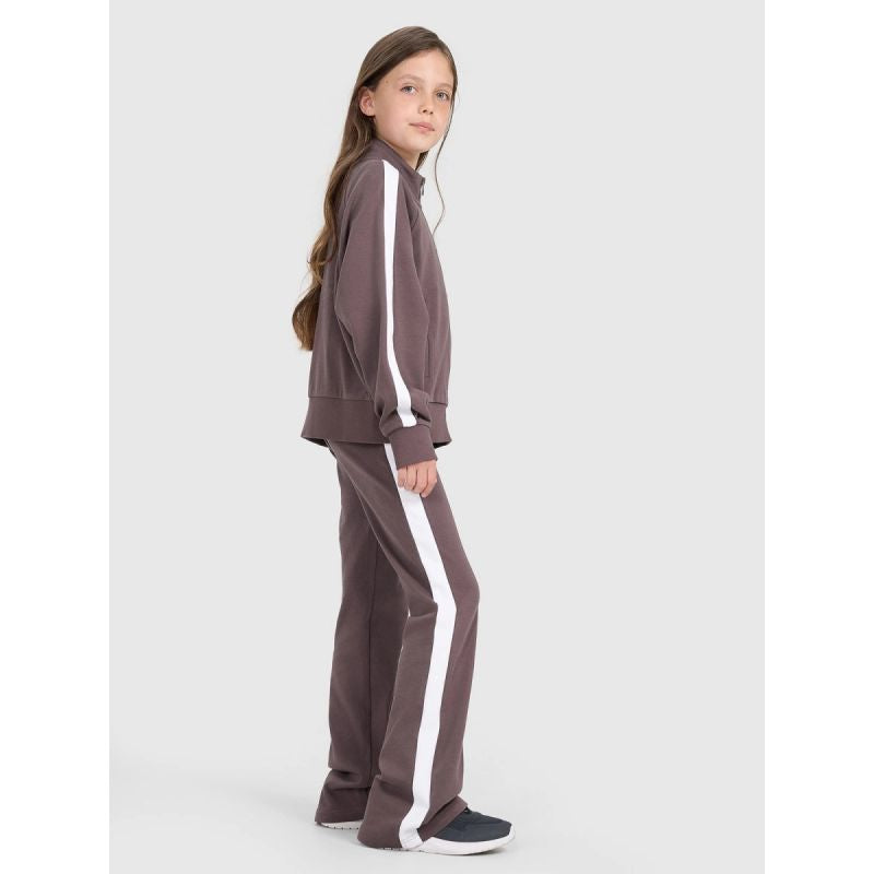 4f Girls' zip-up sweatshirt without hood 4FJRAW25TSWSF2430-51S Egyéb