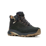 Merrell Moab Speed 2 LTR Mid WP Hiking Shoes - Black fekete shoes, military 607601